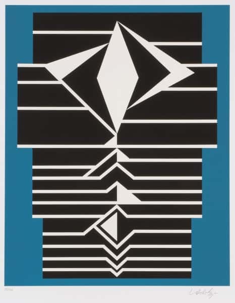 Ingen tittel av Victor Vasarely
