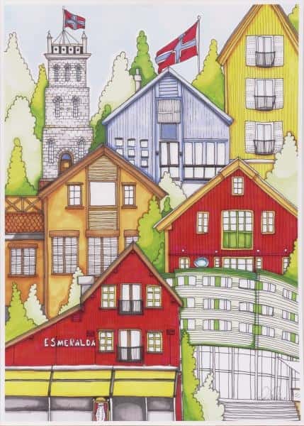 Tønsberg av Lisa Ruhe