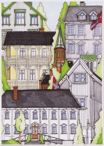 Tvedestrand av Lisa Ruhe