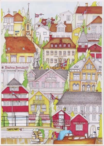Kragerø av Lisa Ruhe