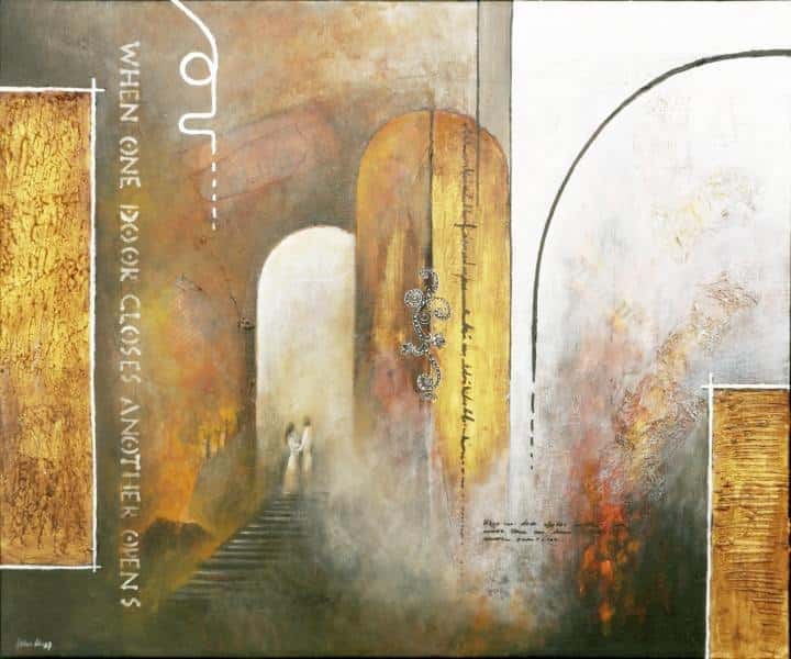 When one door cloes another opens av Ellen Hegg