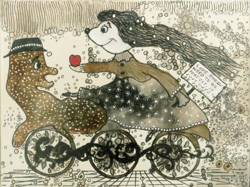 Love doesnt need to be perfect av Ellen Hegg
