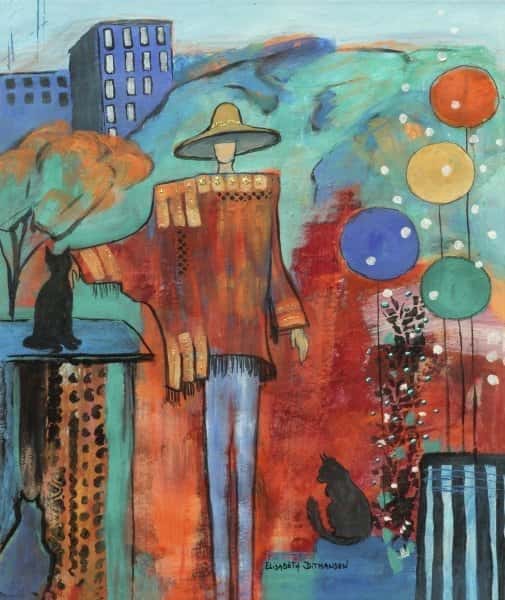 The cat lady av Elisabeth Ditmansen
