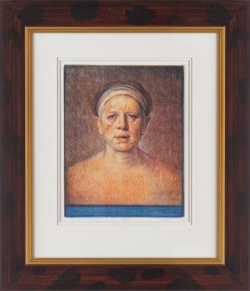 Blå kant av Odd Nerdrum