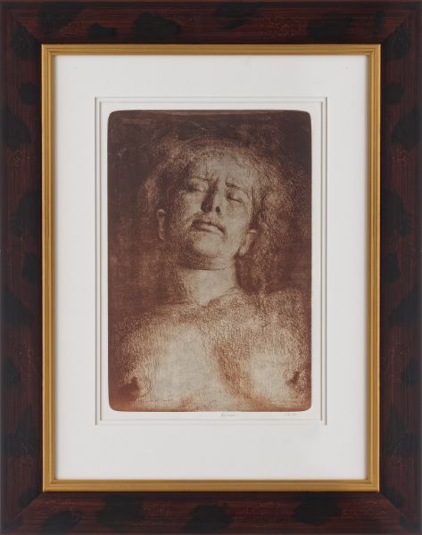 Selvportrett som hermafrodite av Odd Nerdrum