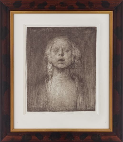 Selvportrett av Odd Nerdrum