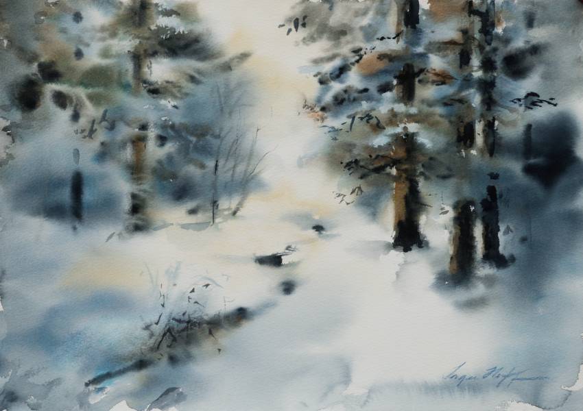 Vinter 3 av Inger Hoff