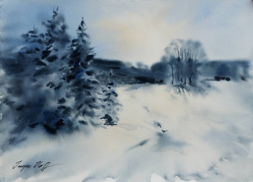 Vinter 5 av Inger Hoff