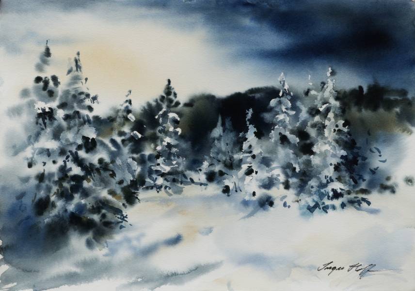 Vinter 6 av Inger Hoff