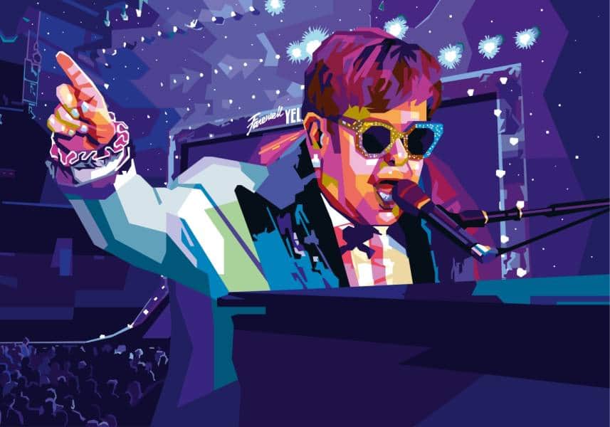 Elton John av Torbjørn Endrerud